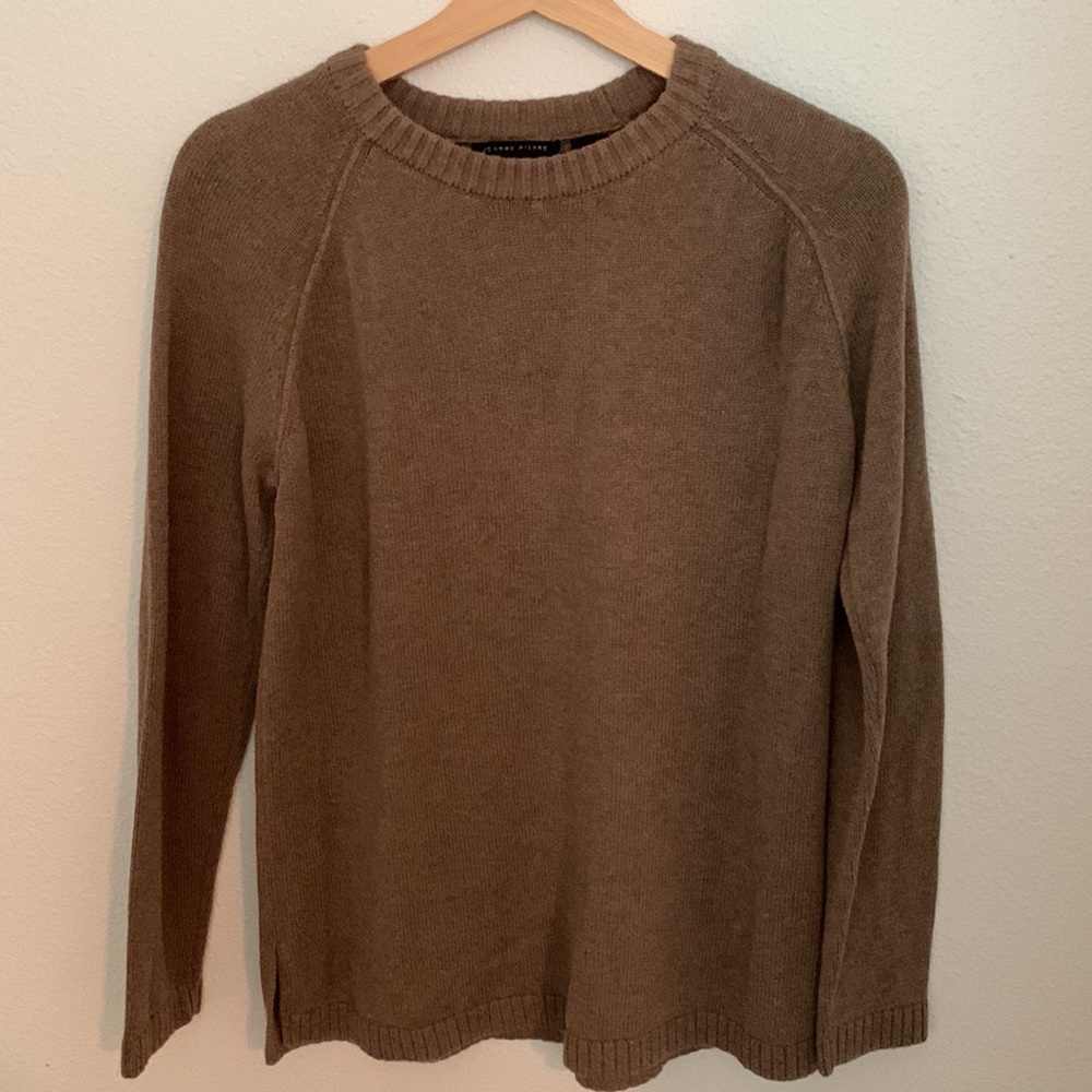 Beautiful brown 100% cotton sweater
